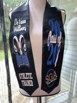 High School Satin Custom Graduation Stole (middle school, elementary)