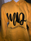 Hoodies. Leave a description in the notes for your design on the hoodie.