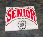 Senior Backwood Shirt- White