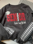 Senior cap sweatshirt